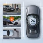 دوربین خودروی شیائومی مدل 70mai dash cam a810 همراه با دوربین عقب