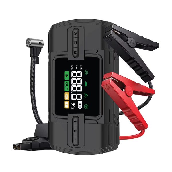 جامپ استارتر خودرو گرین لاین 12V چهار کاره مدل Green Lion 12V Jump Starter | GN12VJUSTBK - Image 1