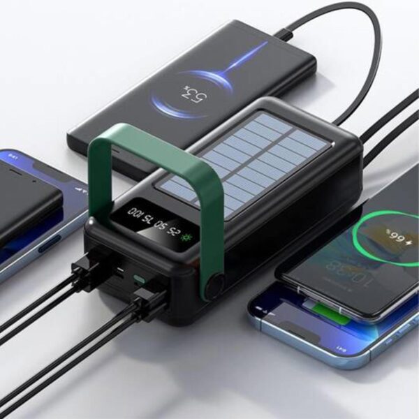 پاوربانک گرین لاین مدل SOLAR MAX ظرفیت 50000 میلی آمپر ساعت