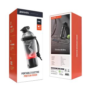 میکسر پروتئین قابل حمل پرودو Porodo Portable Electric Protein Mixer