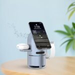 استند شارژر وایرلس پاورولوژی مدل PWC039 با اسپیکر - Image 2