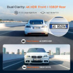 دوربین ثبت وقایع شیائومی مدل 70mai Dash Cam 4K A800SE Set همراه با دوربین عقب - Image 8