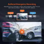 دوربین ثبت وقایع شیائومی مدل 70mai Dash Cam 4K A800SE Set همراه با دوربین عقب - Image 4